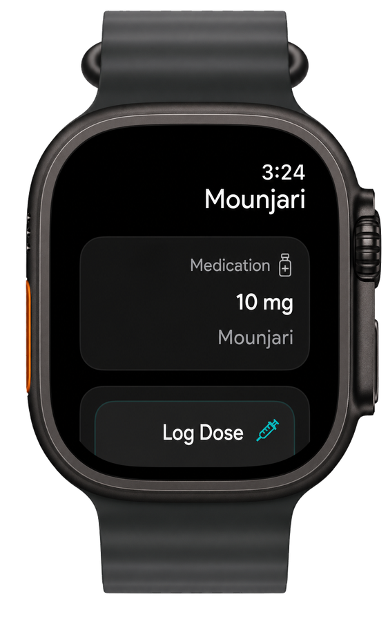 Mounjari on Apple Watch