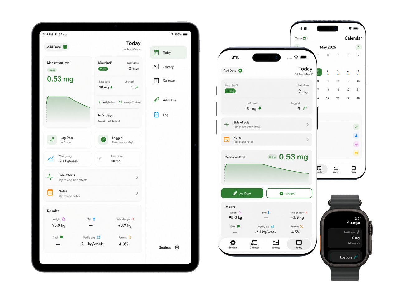 Mounjari on iPhone, iPad, and Apple Watch